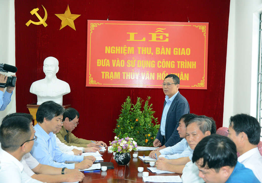 Phó Tổng cục trưởng Tổng cục KTTV Lê Thanh Hải
