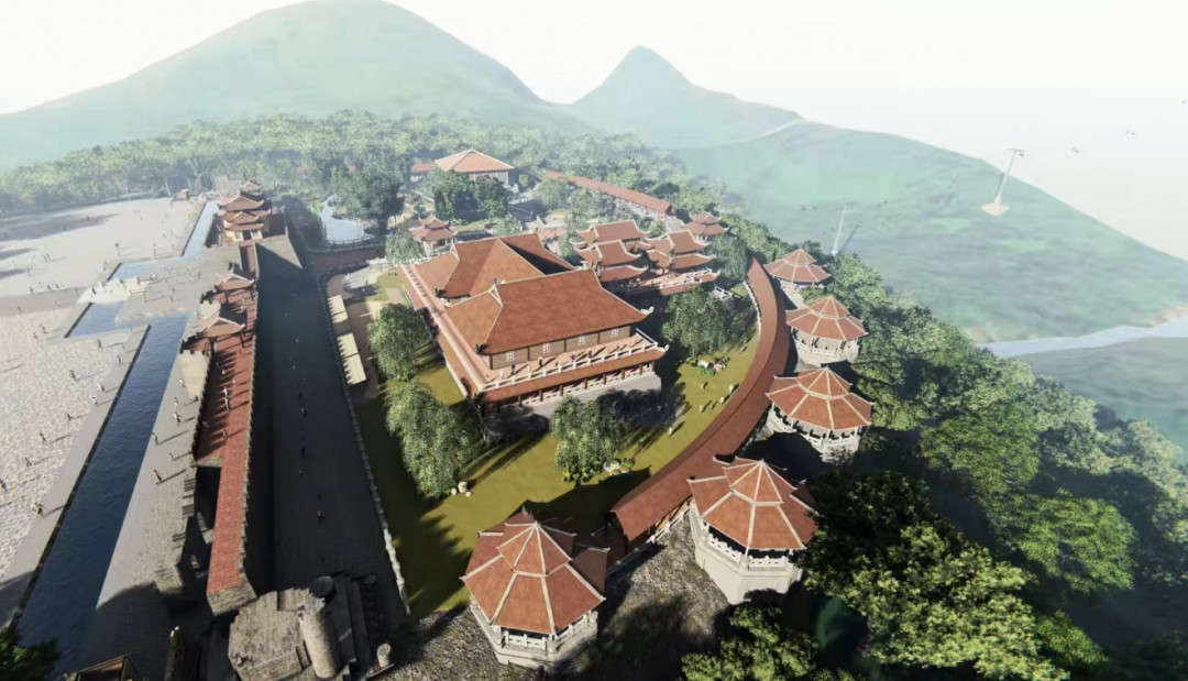 Tổng diện tích Dự án khoảng 120ha đất rừng