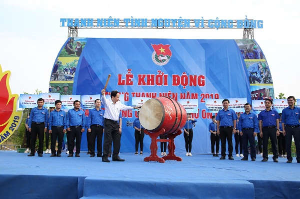 Lễ khởi động Tháng Thanh niên năm 2019 với chủ đề “Thanh niên tình nguyện vì cộng đồng”