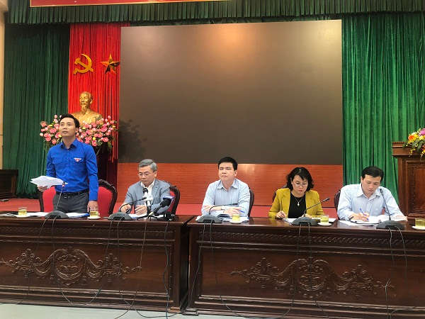 Phó Bí thư Thành đoàn Hà Nội Nguyễn Đức Tiến