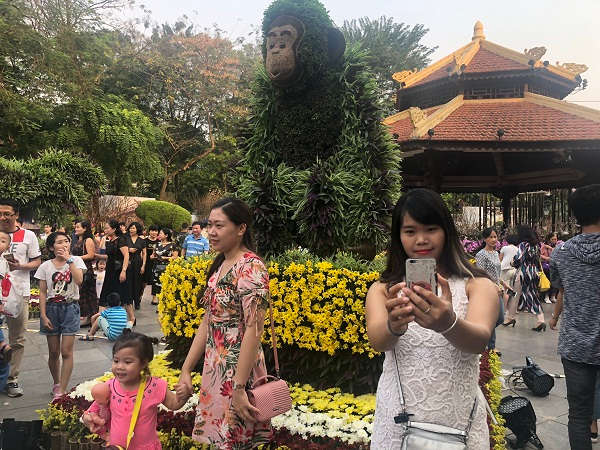 chụp ảnh selfie