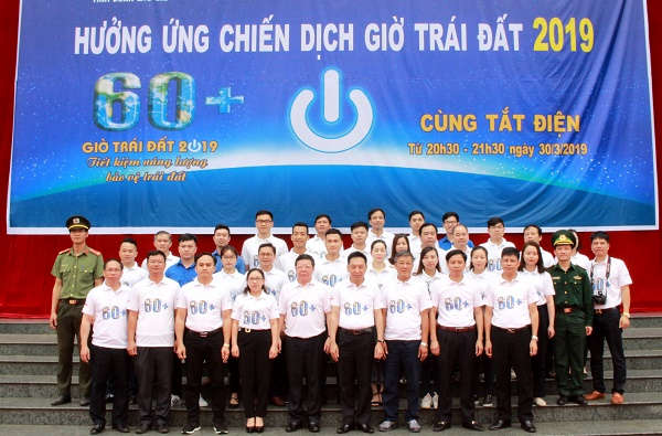 Lễ mít tinh, diễu hành hưởng ứng sự kiện Giờ trái đất năm 2019.