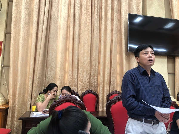 Ông Nguyễn Xuân Trung – Trưởng phòng Y tế quận Hoàng Mai