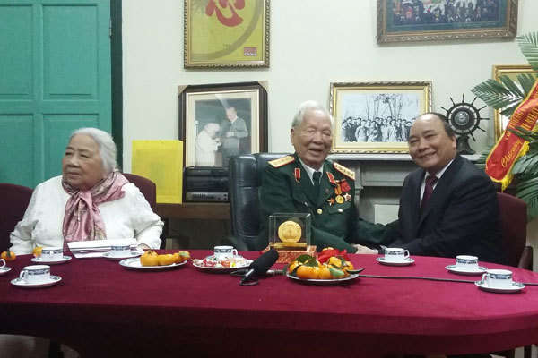 Thủ tướng với Nguyên CT nước