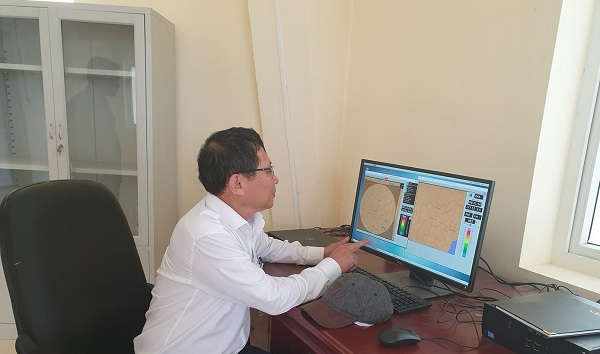 Đoàn đã kiểm tra trực tiếp tại Trạm Radar thời tiết Pha Đin.