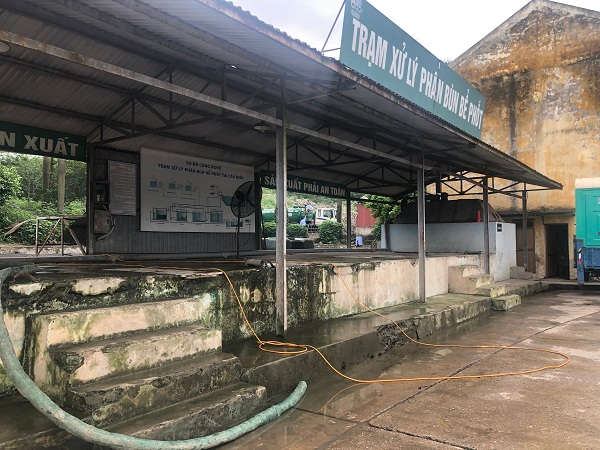 Trạm xử lý, phân bùn bể phốt 