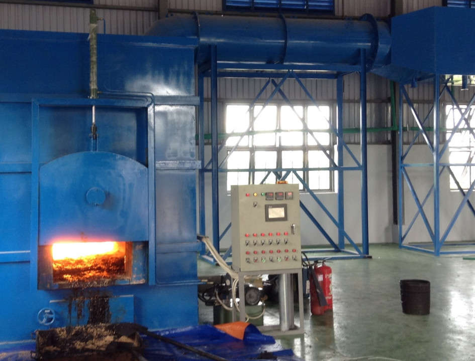Lò đốt rác thải y tế đang phải hoạt động cầm chừng