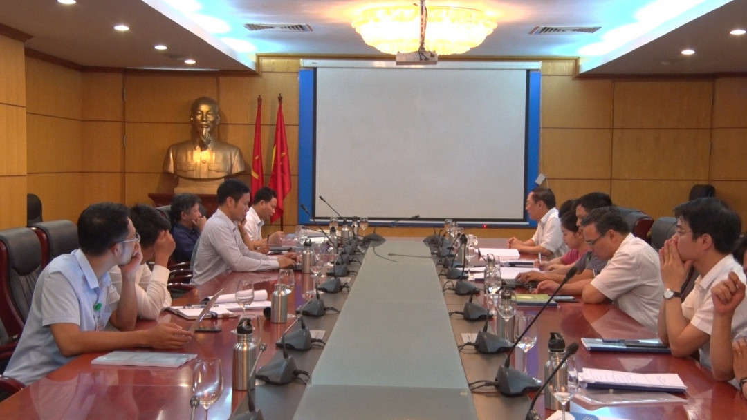 Toàn cảnh buổi làm việc