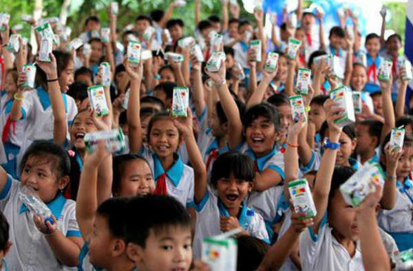 chương trình sữa học đường