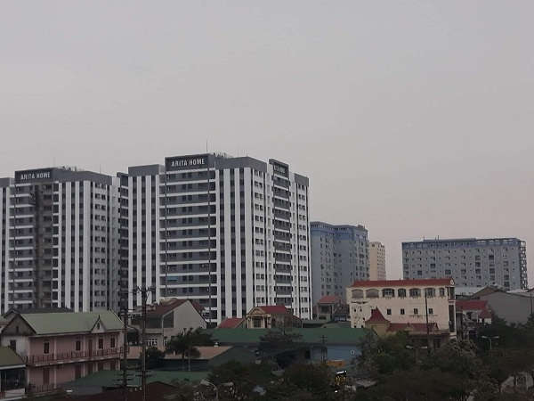 Hàng loạt dự án chung cư cao tầng tại TP Vinh đã gây ra nhiều áp lực về hạ tầng, giao thông