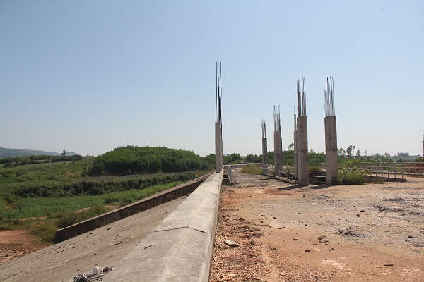 Các hạng mục xây dựng dở dang