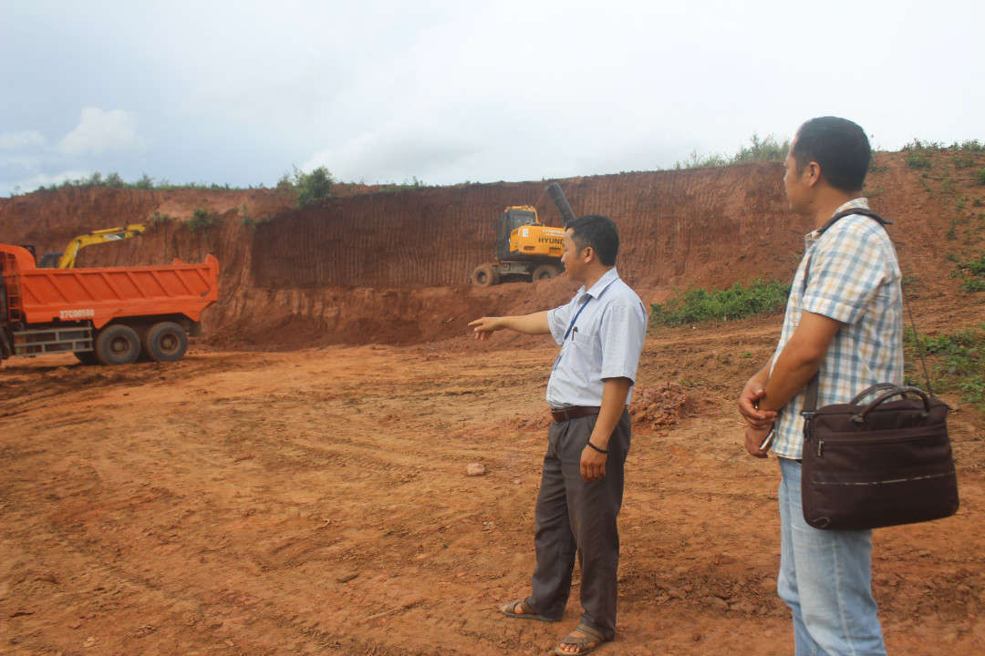 Khu vực Giống Lừ, bản Tìa Dình B là địa điểm 23 hộ dân sẽ được di chuyển đến.