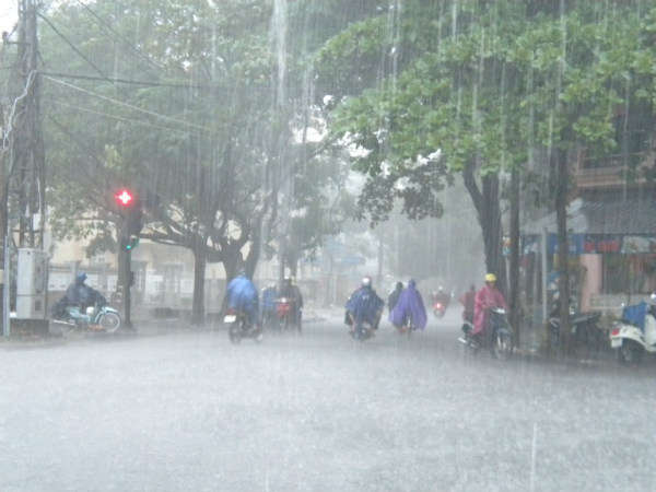 trung bộ mưa lớn