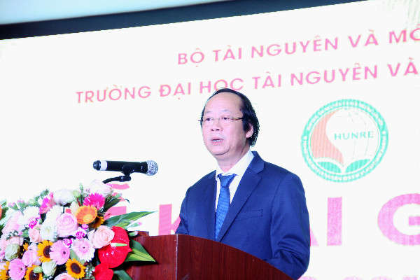 Thứ trưởng Bộ Tài nguyên và Môi trường Võ Tuấn Nhân phát biểu chỉ đạo