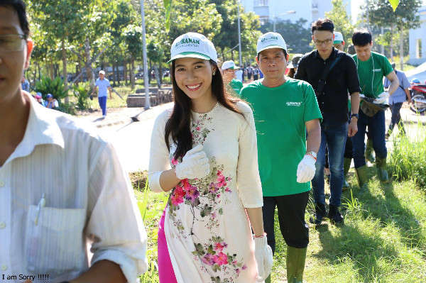 Nhà sáng lập trẻ tuổi của Quỹ AGF trong chiến dịch “Vì một An Giang Xanh – Sạch – Đẹp” 2017