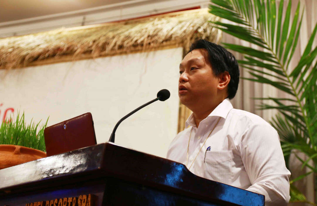 Ông Nguyễn Hưng Thịnh- Phó Tổng cục trưởng Tổng cục Môi trường (Bộ Tài nguyên và Môi trường) đóng góp ý kiến