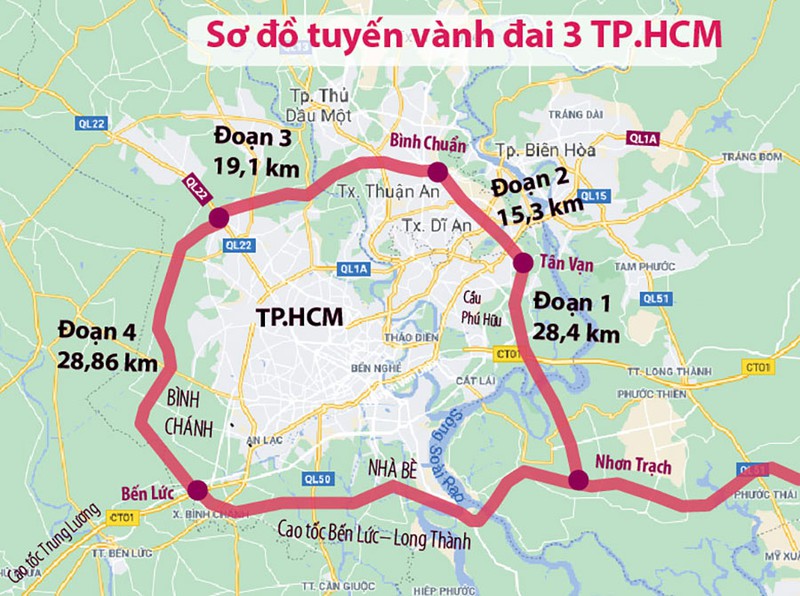 Đầu tư Vành đai 3 TPHCM phải bảo đảm chất lượng, không lãng phí - Ảnh 1. Đầu tư Vành đai 3 TPHCM phải bảo đảm chất lượng, không lãng phí - Ảnh 1.