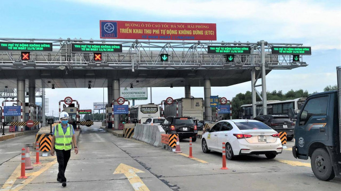 ngày 5/5, cao tốc hà nội - hải phòng chính thức chỉ thu phí không dừng