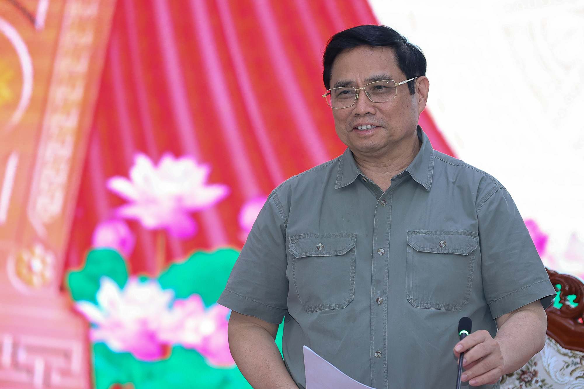 Thủ tướng Phạm Minh Chính: Sóc Trăng phải tập trung đầu tư hạ tầng chiến lược, trọng tâm, trọng điểm - Ảnh 6. Thủ tướng Phạm Minh Chính: Sóc Trăng phải tập trung đầu tư hạ tầng chiến lược, trọng tâm, trọng điểm - Ảnh 6.