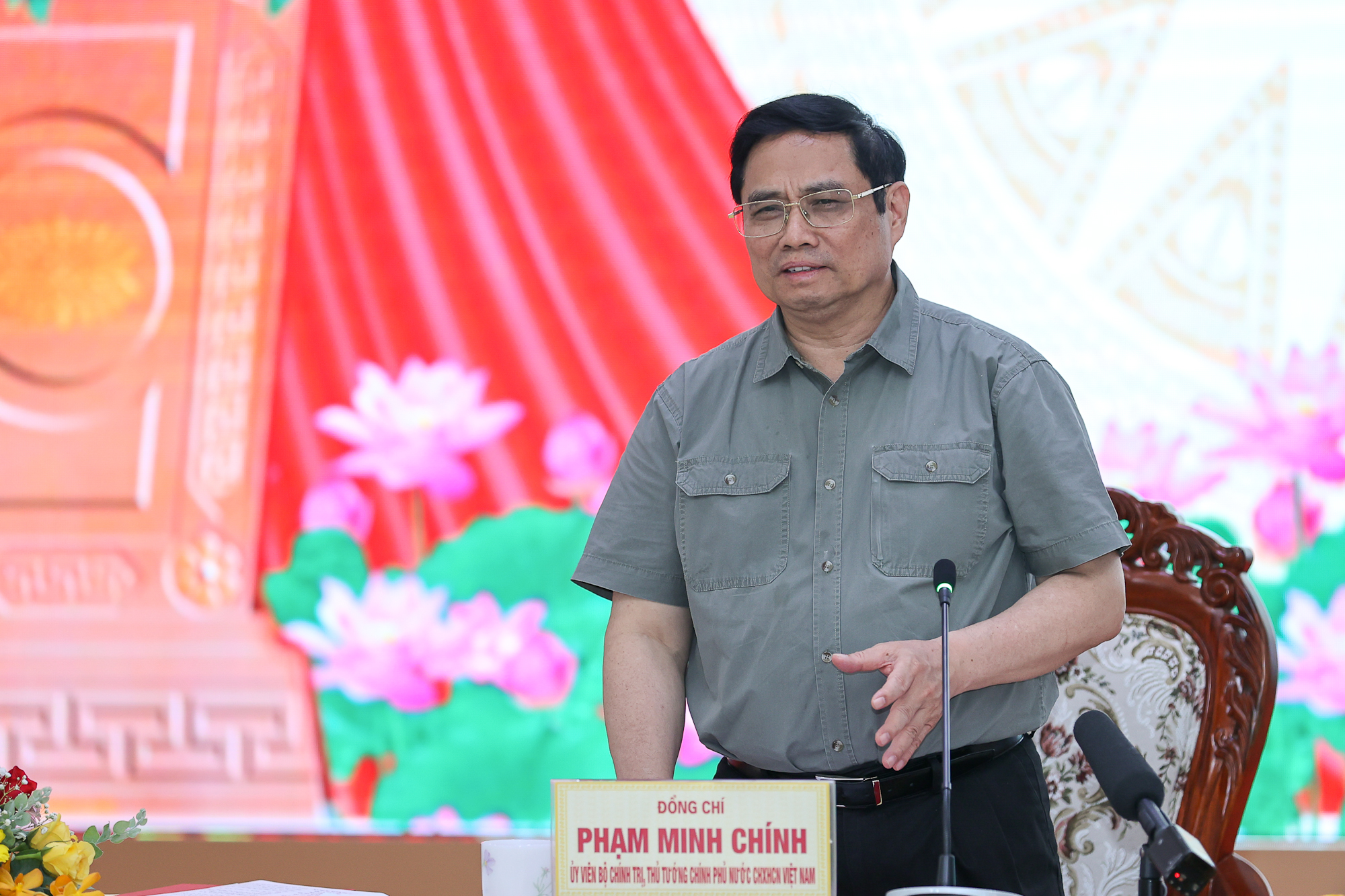 Thủ tướng Phạm Minh Chính: Sóc Trăng phải tập trung đầu tư hạ tầng chiến lược, trọng tâm, trọng điểm - Ảnh 5. Thủ tướng Phạm Minh Chính: Sóc Trăng phải tập trung đầu tư hạ tầng chiến lược, trọng tâm, trọng điểm - Ảnh 5.