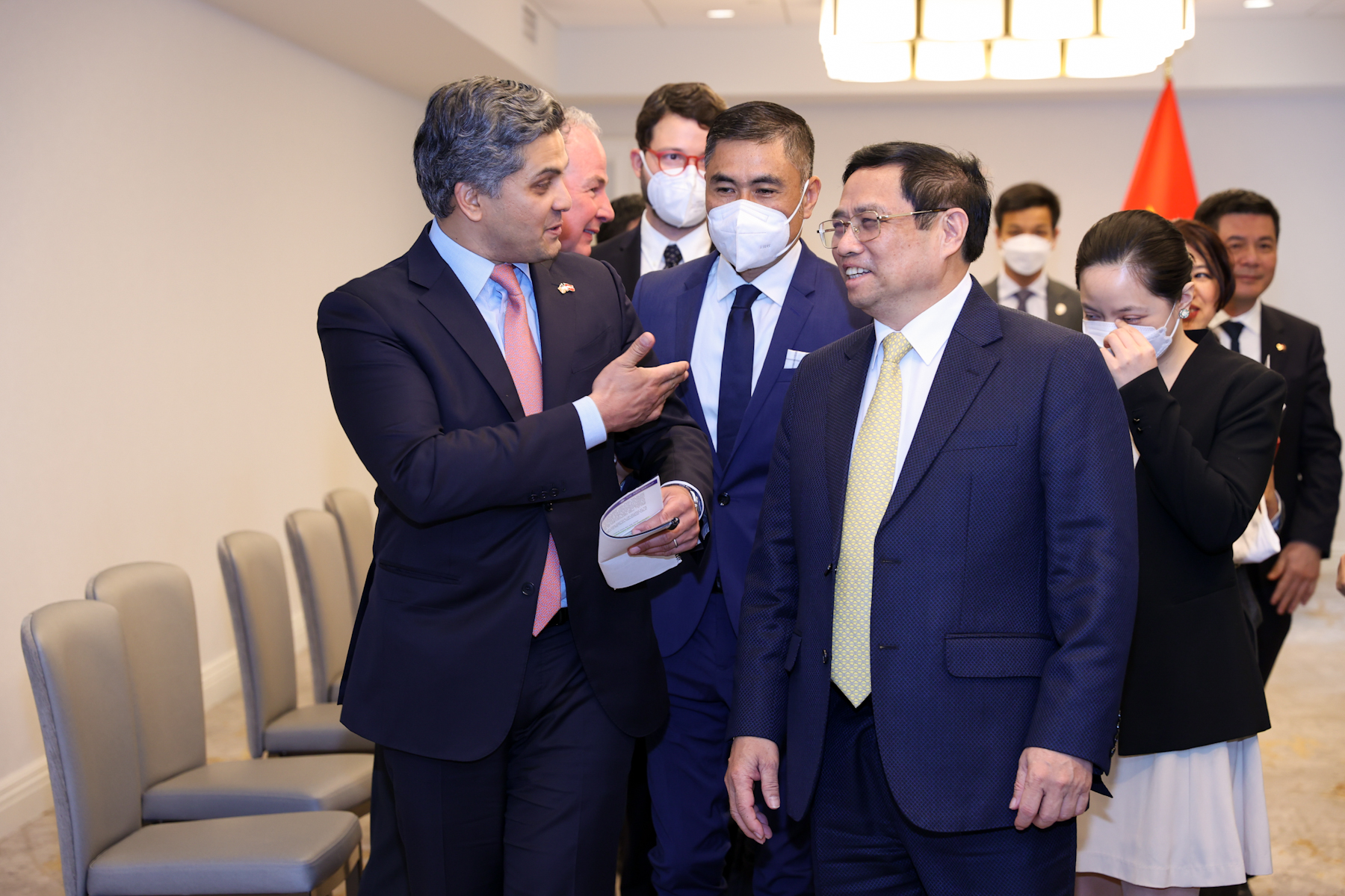 Thủ tướng tiếp Tổng Giám đốc WB và lãnh đạo một số tập đoàn lớn của Hoa Kỳ - Ảnh 2. Thủ tướng tiếp Tổng Giám đốc WB và lãnh đạo một số tập đoàn lớn của Hoa Kỳ - Ảnh 2.