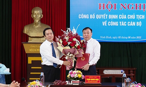 Điều động, bổ nhiệm nhân sự chủ chốt 3 địa phương - Ảnh 4. Điều động, bổ nhiệm nhân sự chủ chốt 3 địa phương - Ảnh 4.