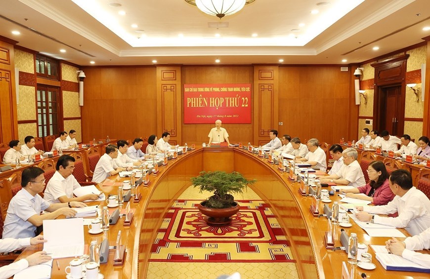 BCĐ Trung ương về phòng chống tham nhũng, tiêu cực họp Phiên 22 với nhiều kết quả quan trọng - Ảnh 2. BCĐ Trung ương về phòng chống tham nhũng, tiêu cực họp Phiên 22 với nhiều kết quả quan trọng - Ảnh 2.