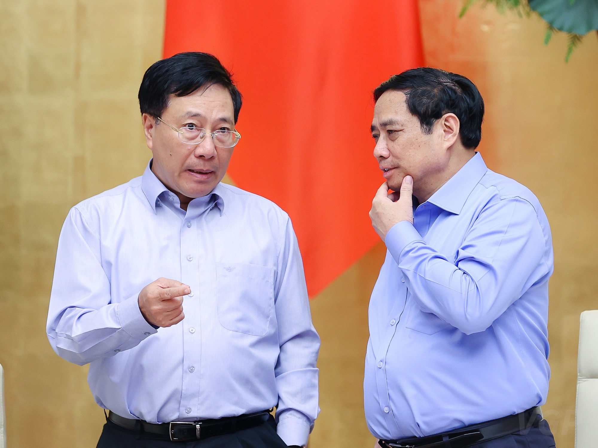 Thủ tướng: Tháo gỡ khó khăn, vướng mắc về thể chế, giải phóng tối đa nguồn lực phát triển - Ảnh 3. Thủ tướng: Tháo gỡ khó khăn, vướng mắc về thể chế, giải phóng tối đa nguồn lực phát triển - Ảnh 3.