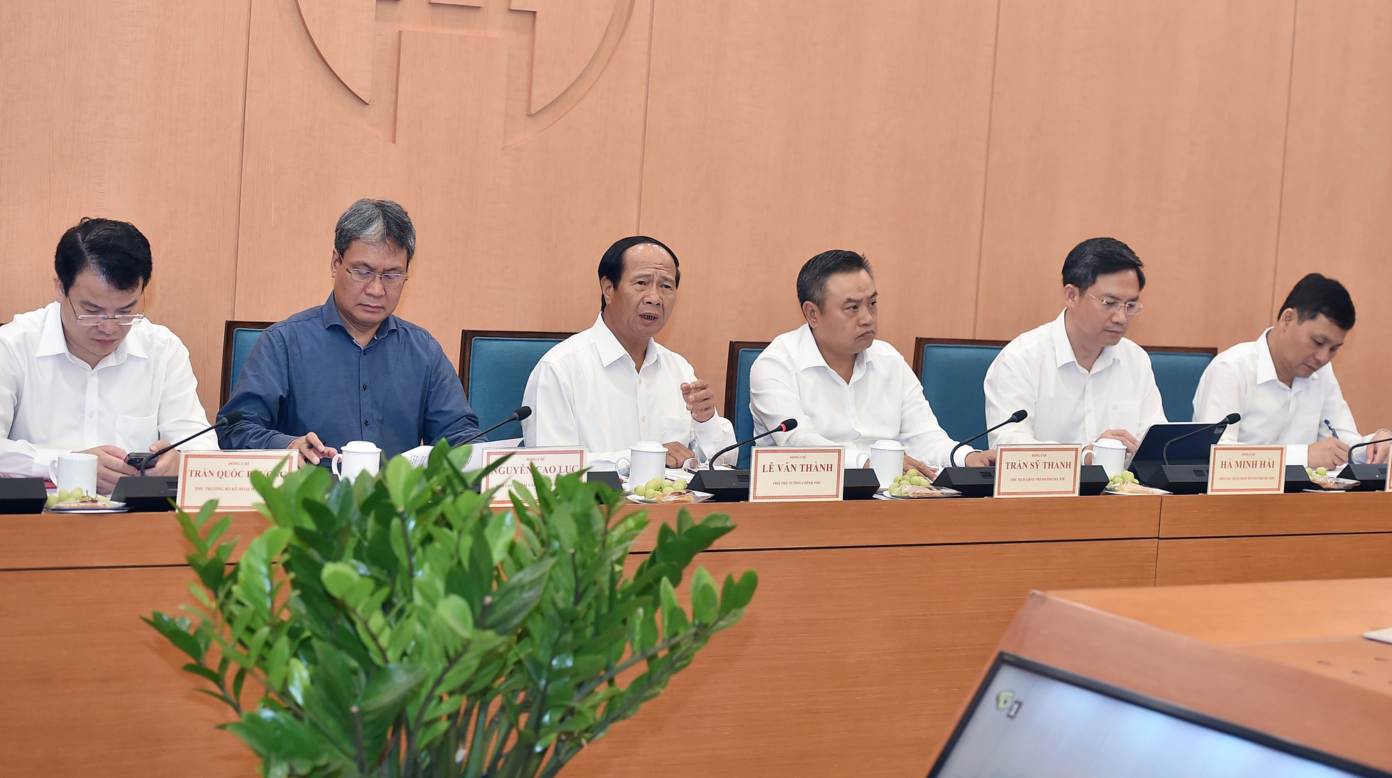 Phó Thủ tướng Lê Văn Thành kiểm tra, đôn đốc giải ngân vốn đầu tư công của TP. Hà Nội - Ảnh 5.