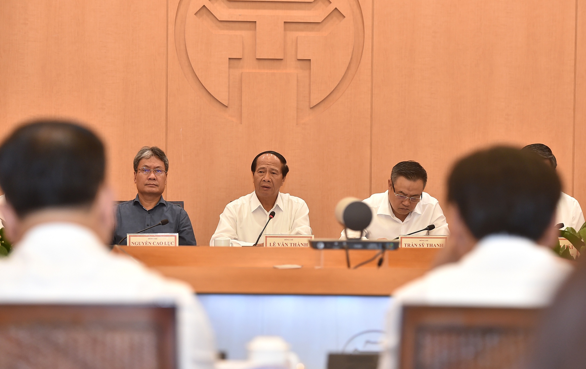 Phó Thủ tướng Lê Văn Thành kiểm tra, đôn đốc giải ngân vốn đầu tư công của TP. Hà Nội - Ảnh 3.