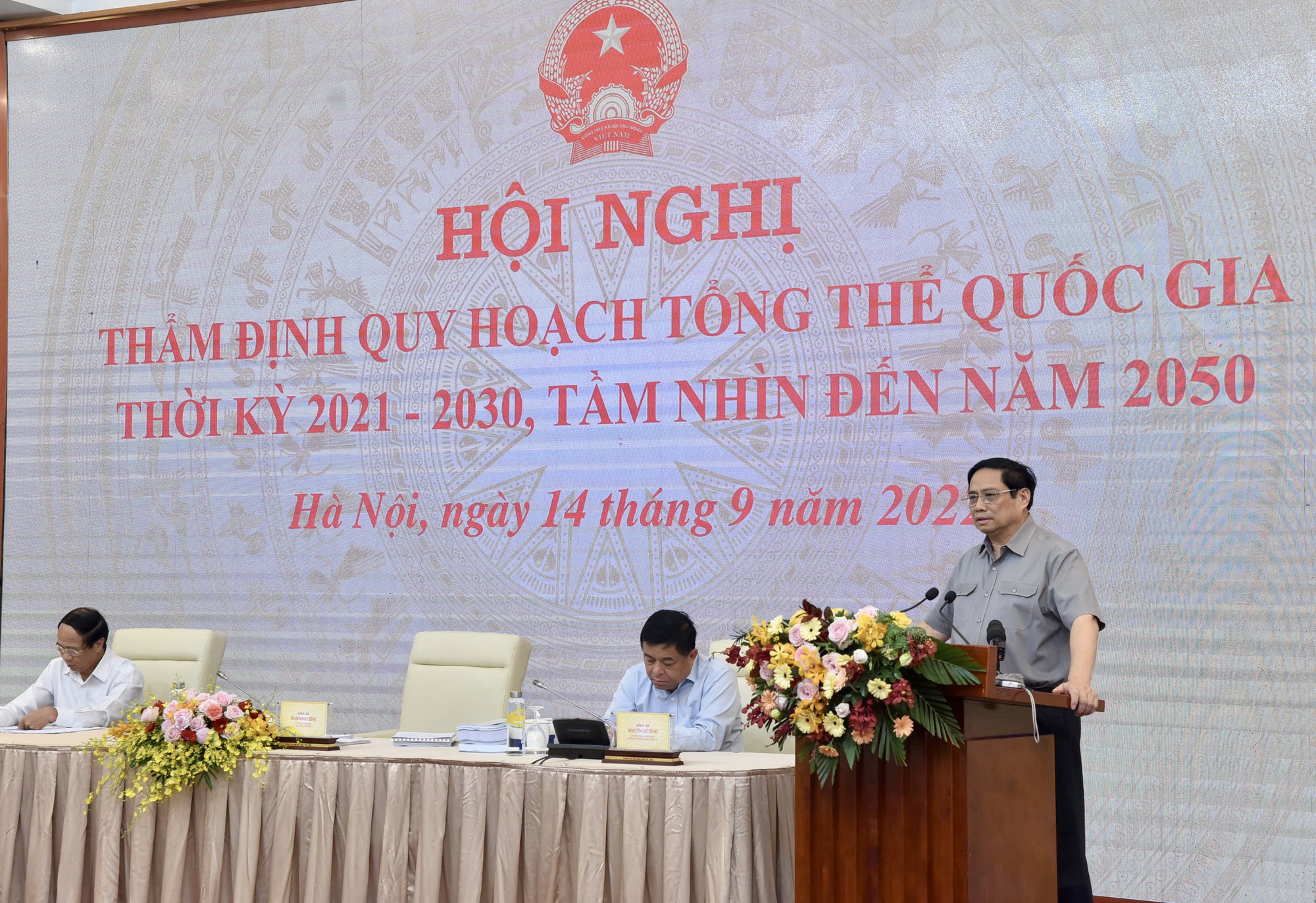 Thủ tướng Phạm Minh Chính chủ trì hội nghị thẩm định Quy hoạch tổng thể quốc gia - Ảnh 2. Thủ tướng Phạm Minh Chính chủ trì hội nghị thẩm định Quy hoạch tổng thể quốc gia - Ảnh 2.