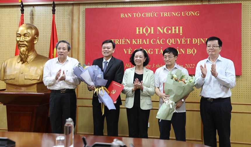 Điều động, bổ nhiệm nhân sự 2 Ban Đảng Trung ương - Ảnh 1. Điều động, bổ nhiệm nhân sự 2 Ban Đảng Trung ương - Ảnh 1.