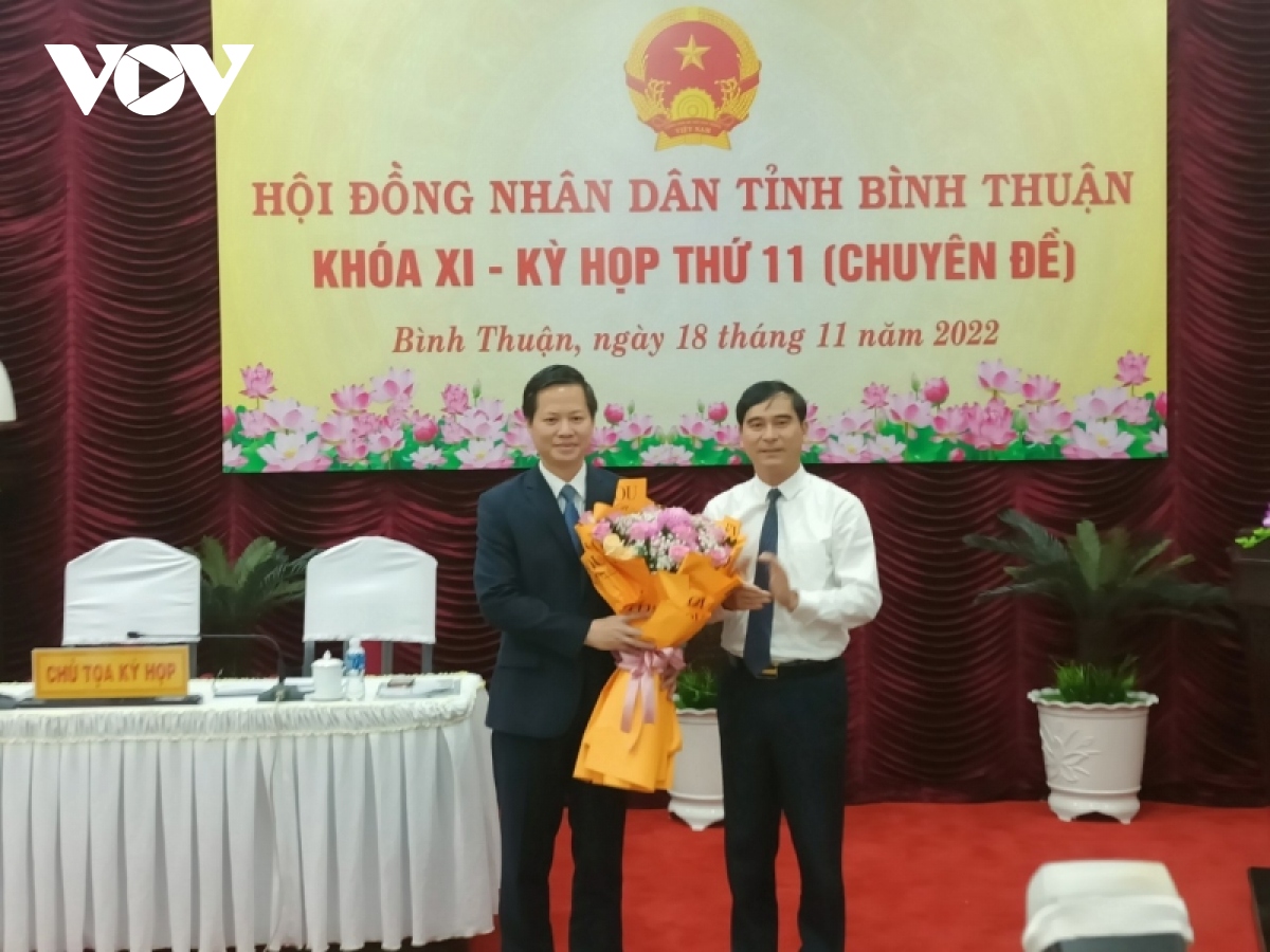 Ong Doan anh dung duoc bau lam chu tich ubnd tinh binh thuan hinh anh 1