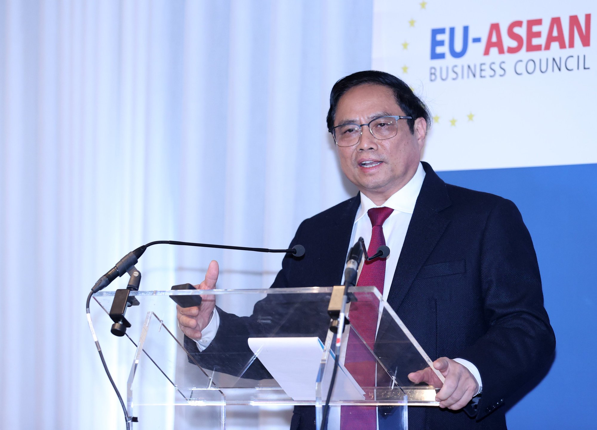 5 thông điệp của Thủ tướng tại Hội nghị Thượng đỉnh Kinh doanh ASEAN-EU - Ảnh 5. 5 thông điệp của Thủ tướng tại Hội nghị Thượng đỉnh Kinh doanh ASEAN-EU - Ảnh 5.
