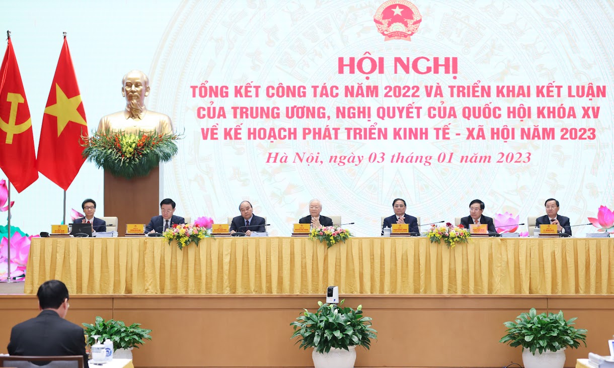 Thủ tướng Phạm Minh Chính: Nỗ lực, quyết tâm cao nhất để thực hiện kế hoạch năm 2023 - Ảnh 1. Thủ tướng Phạm Minh Chính: Nỗ lực, quyết tâm cao nhất để thực hiện kế hoạch năm 2023 - Ảnh 1.