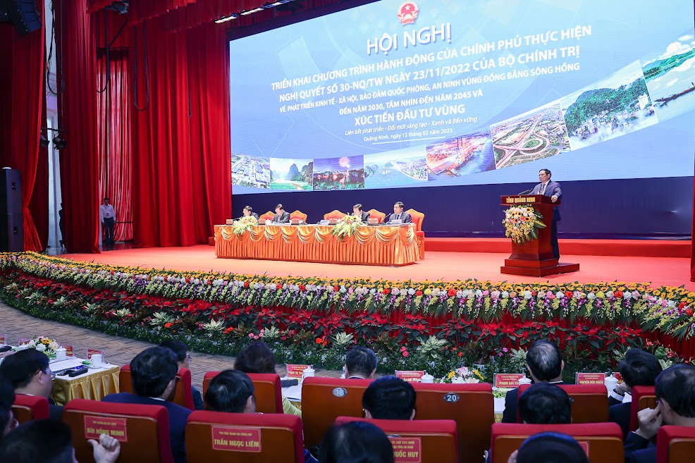 Vùng Đồng bằng sông Hồng phải dẫn dắt quá trình cơ cấu lại nền kinh tế và chuyển đổi mô hình tăng trưởng của cả nước - Ảnh 2.