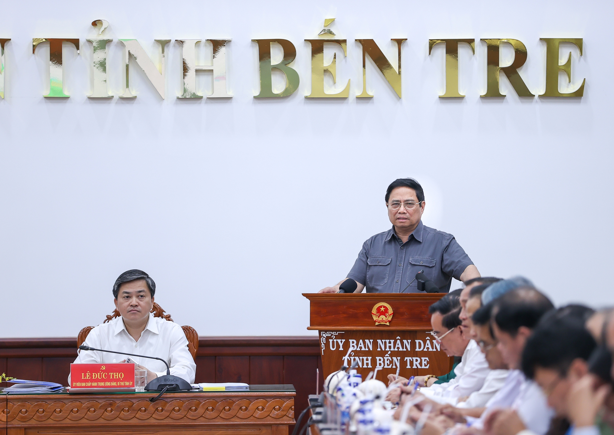 Bến Tre cần tập trung thúc đẩy hạ tầng kết nối và kinh tế biển, tạo động lực phát triển mới - Ảnh 2. Bến Tre cần tập trung thúc đẩy hạ tầng kết nối và kinh tế biển, tạo động lực phát triển mới - Ảnh 2.