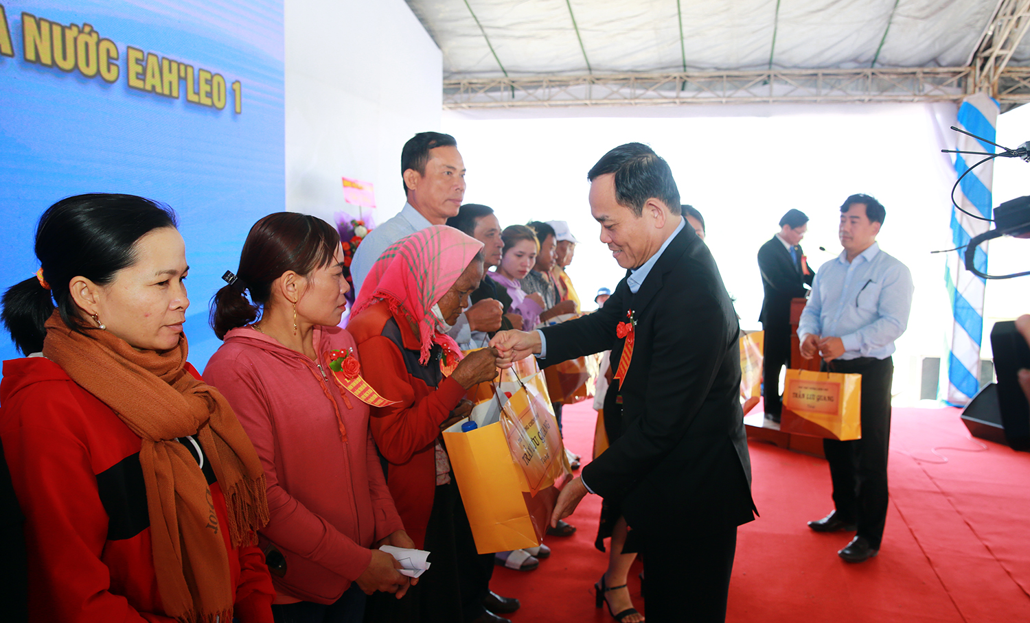 Khánh thành Hồ chứa nước Ea Hleo 1 tại Đắk Lắk - Ảnh 4. Khánh thành Hồ chứa nước Ea Hleo 1 tại Đắk Lắk - Ảnh 4.