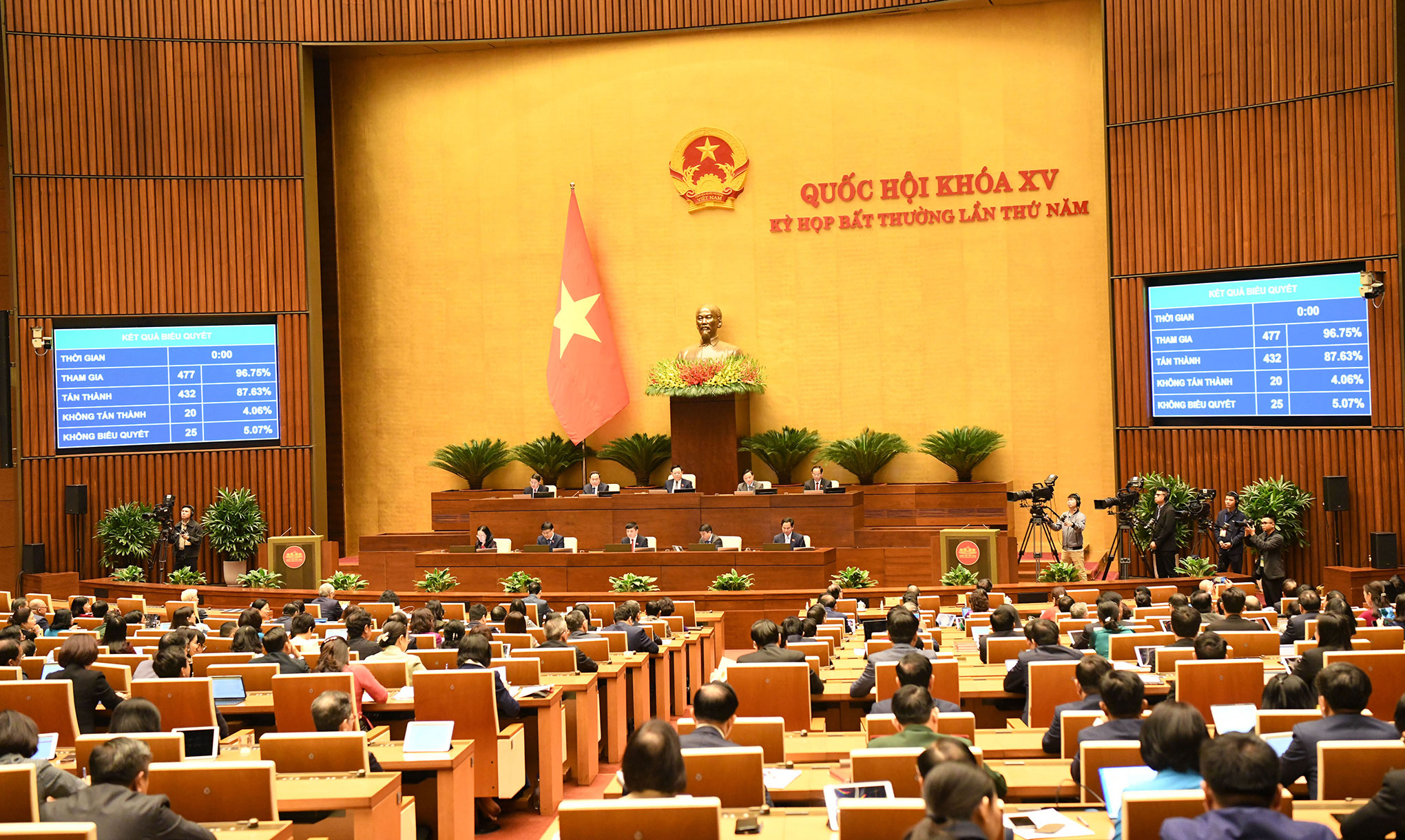 Chủ tịch Quốc hội Vương Đình Huệ vừa ký chứng thực Luật Đất đai (sửa đổi) và Luật Các tổ chức tín dụng (sửa đổi) -0