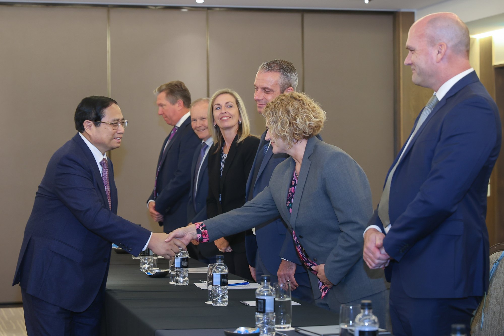 Thủ tướng thúc đẩy hợp tác đầu tư từ các doanh nghiệp hàng đầu New Zealand- Ảnh 1. Thủ tướng thúc đẩy hợp tác đầu tư từ các doanh nghiệp hàng đầu New Zealand- Ảnh 1.