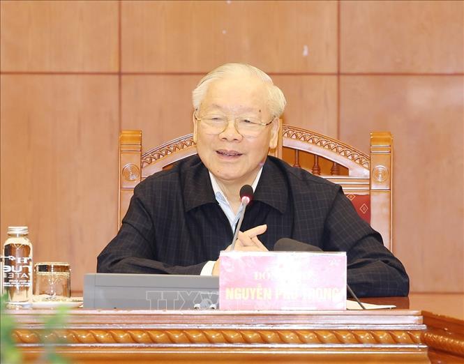 Toàn văn phát biểu của Tổng Bí thư Nguyễn Phú Trọng tại Phiên họp đầu tiên của Tiểu ban Nhân sự- Ảnh 1. Toàn văn phát biểu của Tổng Bí thư Nguyễn Phú Trọng tại Phiên họp đầu tiên của Tiểu ban Nhân sự- Ảnh 1.