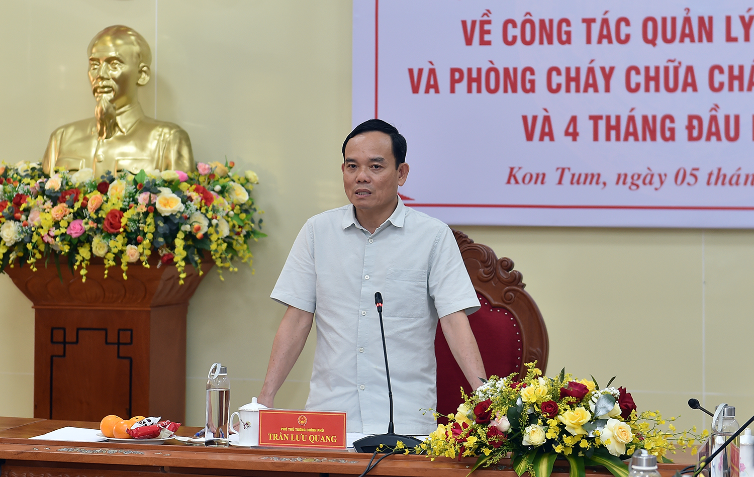 Đề cao trách nhiệm của người đứng đầu trong quản lý, bảo vệ, phòng chống cháy rừng- Ảnh 1. Đề cao trách nhiệm của người đứng đầu trong quản lý, bảo vệ, phòng chống cháy rừng- Ảnh 1.