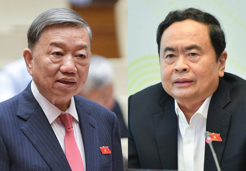 Đại tướng Tô Lâm và đồng chí Trần Thanh Mẫn được Trung ương giới thiệu để bầu làm Chủ tịch nước, Chủ tịch Quốc hội- Ảnh 2. Đại tướng Tô Lâm và đồng chí Trần Thanh Mẫn được Trung ương giới thiệu để bầu làm Chủ tịch nước, Chủ tịch Quốc hội- Ảnh 2.