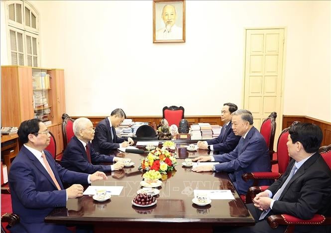 Đại tướng Tô Lâm và đồng chí Trần Thanh Mẫn được Trung ương giới thiệu để bầu làm Chủ tịch nước, Chủ tịch Quốc hội- Ảnh 3. Đại tướng Tô Lâm và đồng chí Trần Thanh Mẫn được Trung ương giới thiệu để bầu làm Chủ tịch nước, Chủ tịch Quốc hội- Ảnh 3.