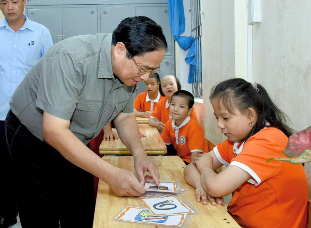 Thủ tướng: Đầu tư cho trẻ em là đầu tư cho tương lai của đất nước, cho sự phát triển nhanh, bền vững, lâu dài, hiệu quả cao- Ảnh 5. Thủ tướng: Đầu tư cho trẻ em là đầu tư cho tương lai của đất nước, cho sự phát triển nhanh, bền vững, lâu dài, hiệu quả cao- Ảnh 5.