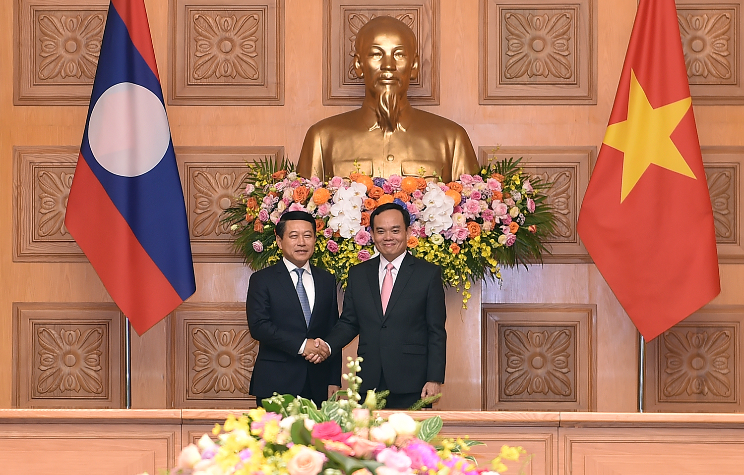 Thủ tướng Phạm Minh Chính tiếp Phó Thủ tướng Chính phủ, Bộ trưởng Ngoại giao Lào- Ảnh 4. Thủ tướng Phạm Minh Chính tiếp Phó Thủ tướng Chính phủ, Bộ trưởng Ngoại giao Lào- Ảnh 4.