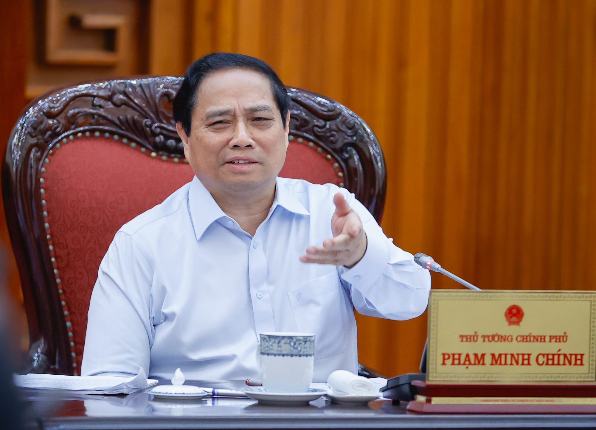 Thủ tướng chủ trì phiên họp thứ nhất Ban Chỉ đạo về rà soát, xử lý vướng mắc pháp lý- Ảnh 1. Thủ tướng chủ trì phiên họp thứ nhất Ban Chỉ đạo về rà soát, xử lý vướng mắc pháp lý- Ảnh 1.