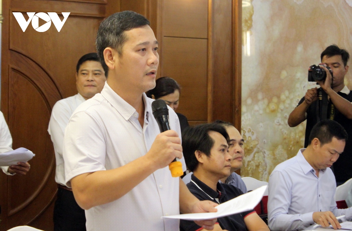 Đà nẵng đối thoại với doanh nghiệp tháo gỡ điểm nghẽn về đất đai hình ảnh 1 Da nang doi thoai voi doanh nghiep thao go diem nghen ve dat dai hinh anh 1