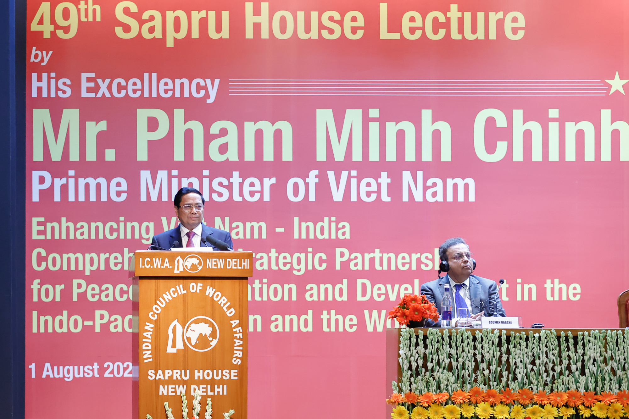 Thủ tướng Phạm Minh Chính: Việt Nam-Ấn Độ chia sẻ tầm nhìn chung, vươn tới các mục tiêu chiến lược mới- Ảnh 2. Thủ tướng Phạm Minh Chính: Việt Nam-Ấn Độ chia sẻ tầm nhìn chung, vươn tới các mục tiêu chiến lược mới- Ảnh 2.