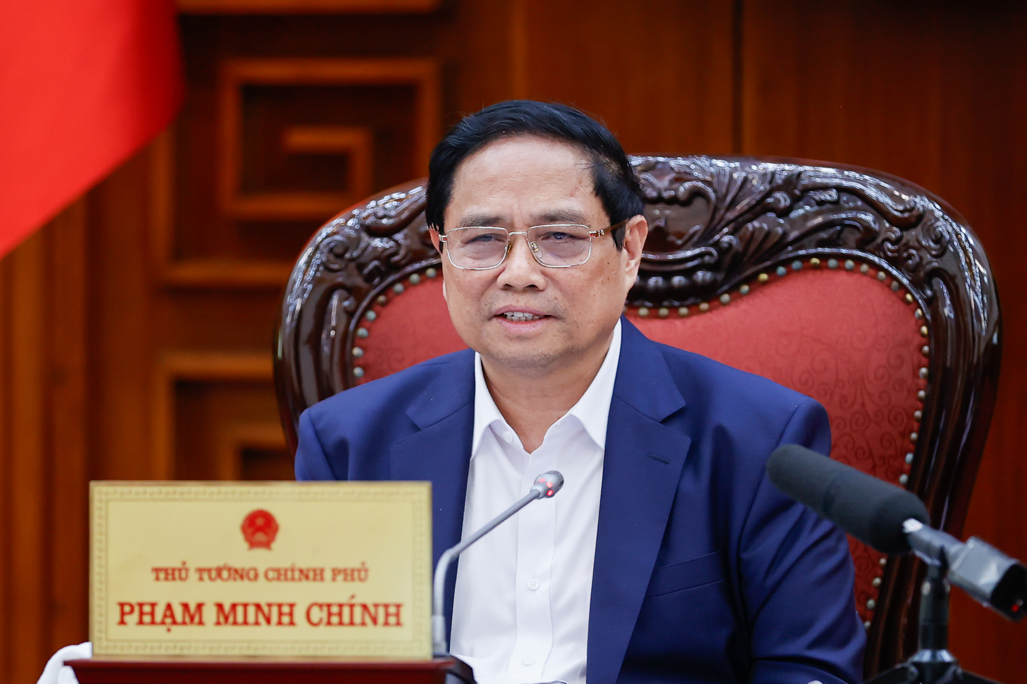 Thủ tướng Phạm Minh Chính: Đẩy mạnh phân cấp, phân quyền và cắt giảm thủ tục hành chính- Ảnh 1. Thủ tướng Phạm Minh Chính: Đẩy mạnh phân cấp, phân quyền và cắt giảm thủ tục hành chính- Ảnh 1.